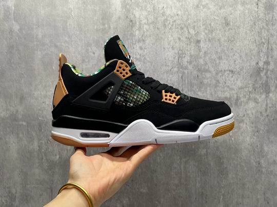 Air Jordan 4 Bamboo Sample Black CU1110-111 Men's Women's Basketball Shoes AJ4-88 - Click Image to Close